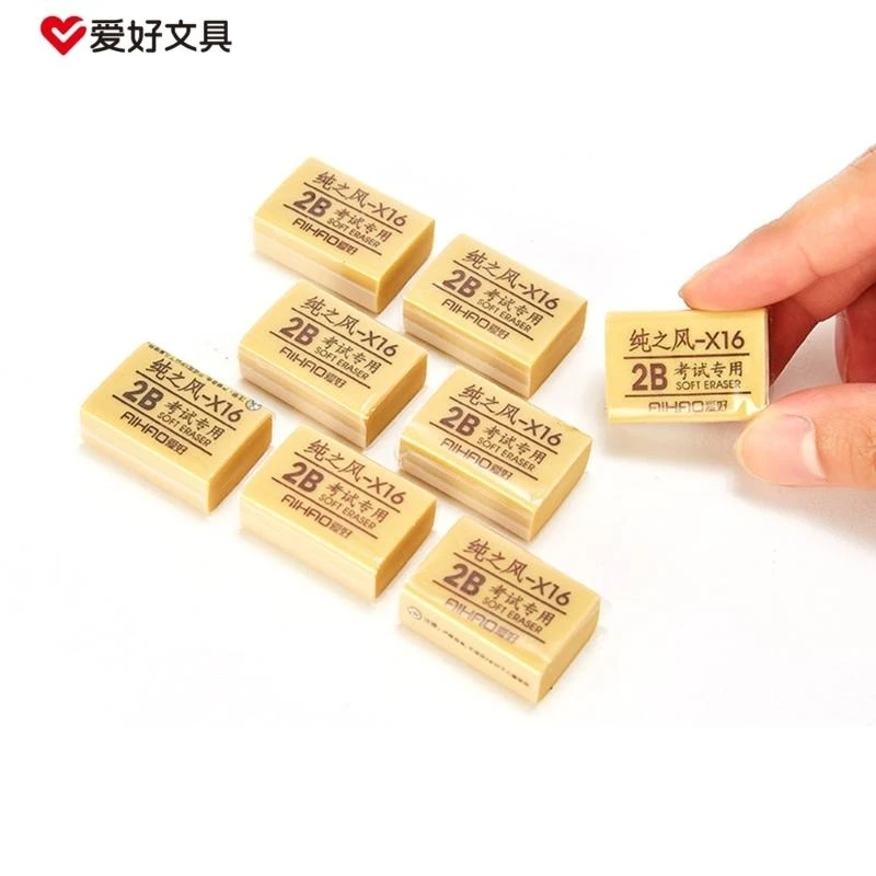 W89C Eraser Oficina caucho suave Corrección escuela Suministros papelería Borrador lápiz