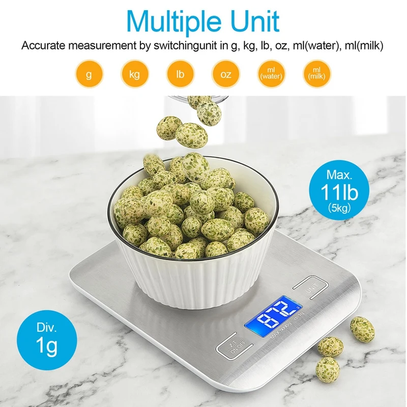 

Food Scale, Kitchen Scale,Digital Food Scale, Weight Scale Digital Scale Coffee Scale