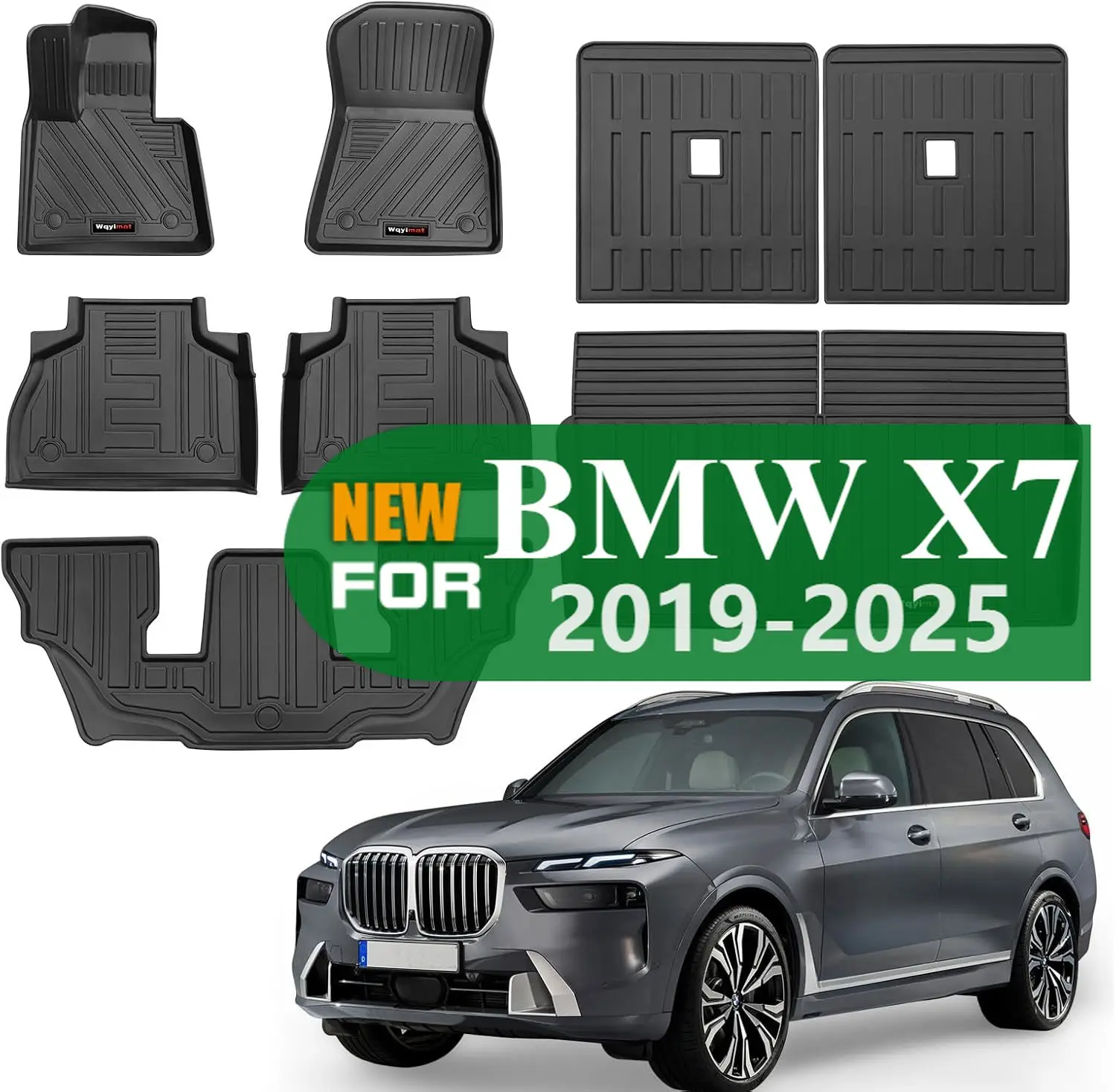 BMW X7 G07 7 Koltuklu Paspas Seti
