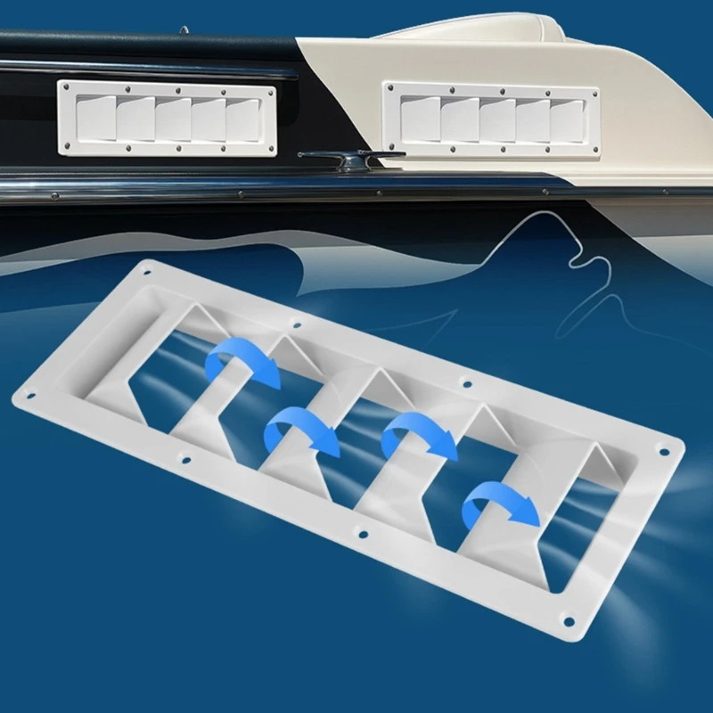 H3CE Recyclable Universal Marine Vent Cover Strong Construction Boat Ventilation Cover Upgrades for Boats Ships & Systems