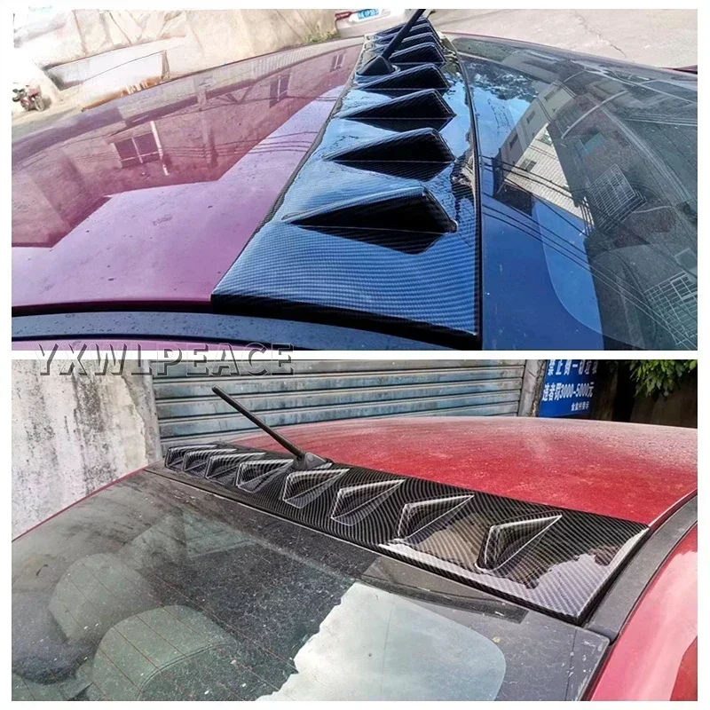 

For Mitsubishi Lancer EX Roof Spoiler 2009-2016 High Quality ABS Material Rear Window Roof Spoiler Wing Body Kit Accessories