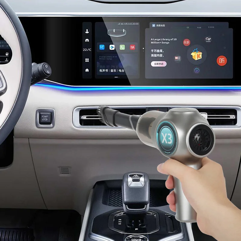 Car Vacuum Cleaner Wholesale Car Dust Blower Wireless Handheld Portable Car Mini Desktop Vacuum Cleaner Super Strong