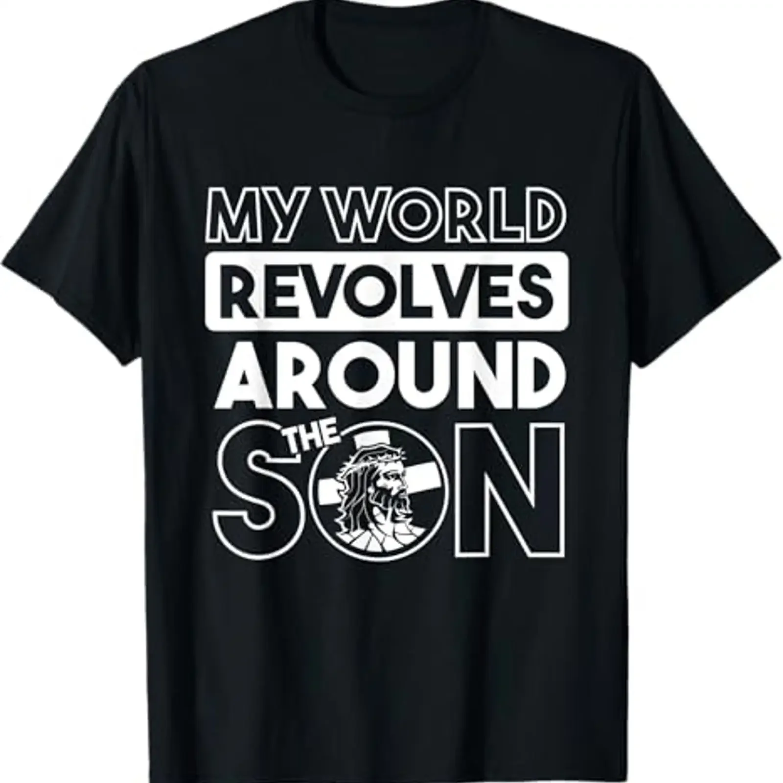 My World Revolves Around The Son T Shirt vintage Washed designer clothes Versatile Slightly Stylish Stretched Unisex fashion