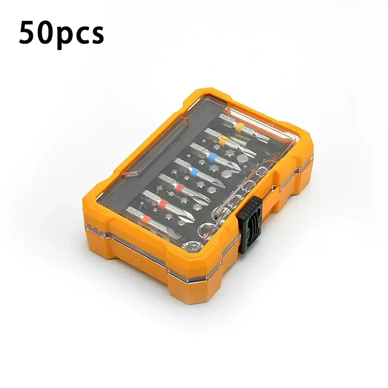 

50 комплектов инструментов, мини-наборы многофункциональных отверток, включая головки винтов, розетки и вспомогательные средства по ремонту.