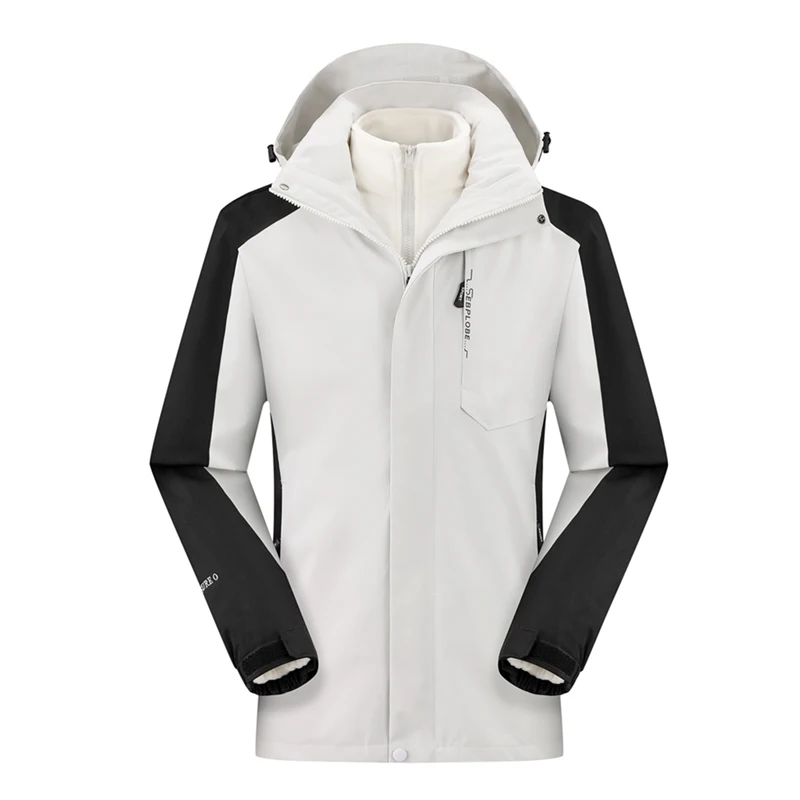 

ARC осенне-зимняя мужская и женская куртка-карго для занятий спортом на открытом воздухе, жесткая куртка для пары, два комплекта альпинистской куртки