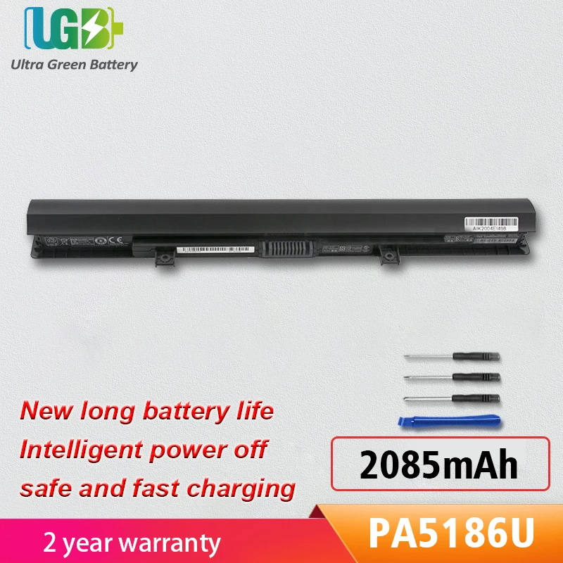 

UGB New PA5186U PA5185U Battery For Toshiba Satellite C55 C55D C55T L55 L55D L55T C55-B C55-B5200 C55-B5300 C55-B5302