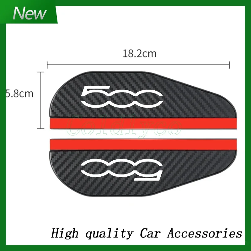 2pcs Car Rearview Mirror Rain Eyebrow Visor Carbon Fiber Car Rearview Side for 500 500L 500X Tipo Punto BRAVO Stilo panda