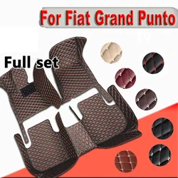 Car Floor Mats For Fiat Grand Punto Project 199 2005~2009 3door Tapetes Para Carro Alfombrillas Coche Car Mats Car Accessories