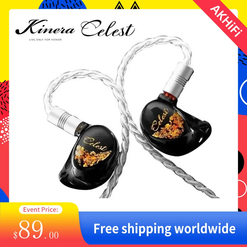 

Kinera Celest Plutus Beast 1BC+1BA+1SPD™ In-Ear Monitors Earphones Wired Bone Conduction Hybrid Driver IEMs with HiFi 2Pin