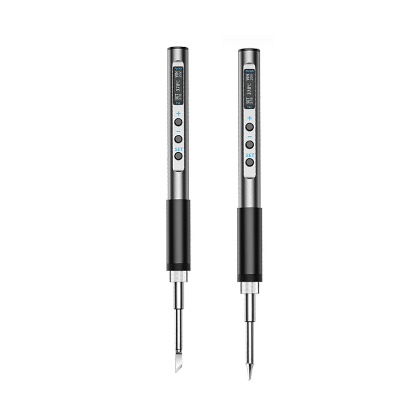 

PTS100 T12 65W Electric Soldering Iron OLED Display Welding Pen Fast Heat Conduction