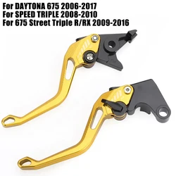 Motorcycle Brake levers For TRIUMPH DAYTONA 675 SPEED TRIPLE 675 Street Triple R/RX 2009-2016