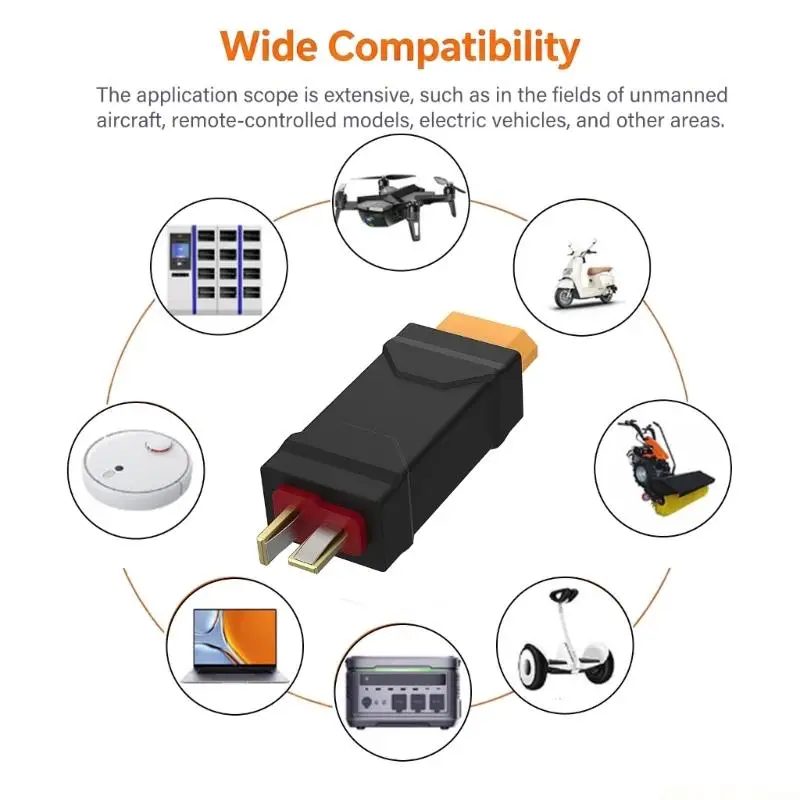 M5TD Integrated T-Style Power Joiner for Model Equipment Male/Female
