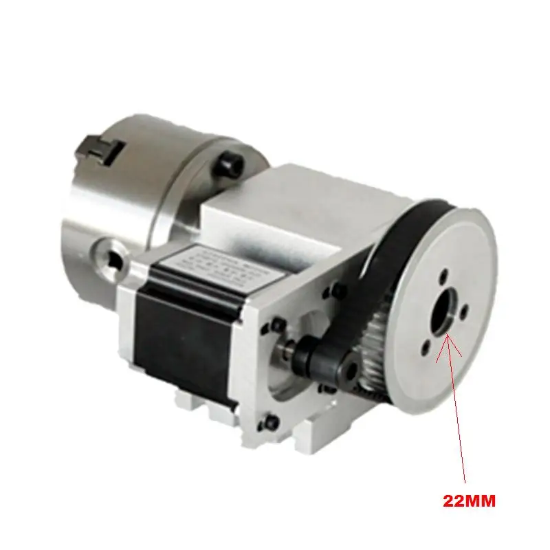 4Th Rotary A Axis And CNC Tailstock For CNC Router Engraver Milling Machine Workholding Fixture Machining Accessory