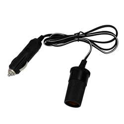 Car Cigarette Lighter Plug Socket Extension Cable 12V Car Power Distributor Car Female Socket Extension Cable 1m Car Supplies