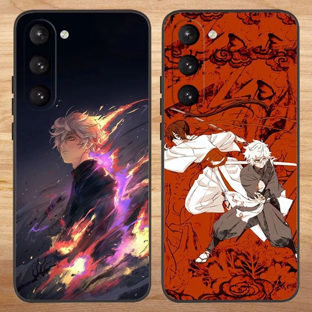 Hell S Paradise Jigokuraku Phone Case For Samsung S23,23,22,30,21,10,9,Note20 Ultra,Lite,Ultra,5G,Plus,FE,Black Soft Case