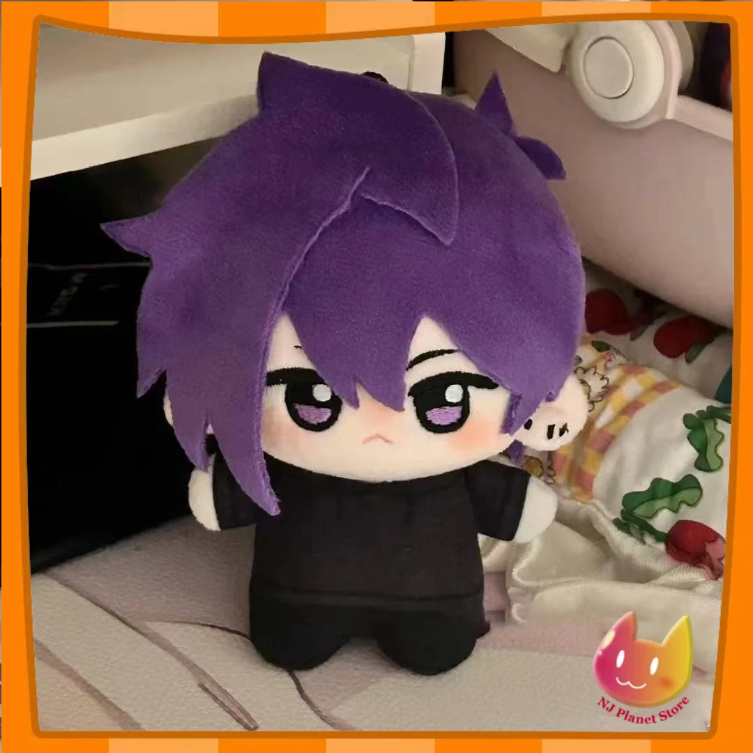 

10 CM Anime Game Sebastian Attribute Doll Cosplay Cotton Stuffed Starfish Body Dress Up Clothes Cotton Birthday Present Gift Toy