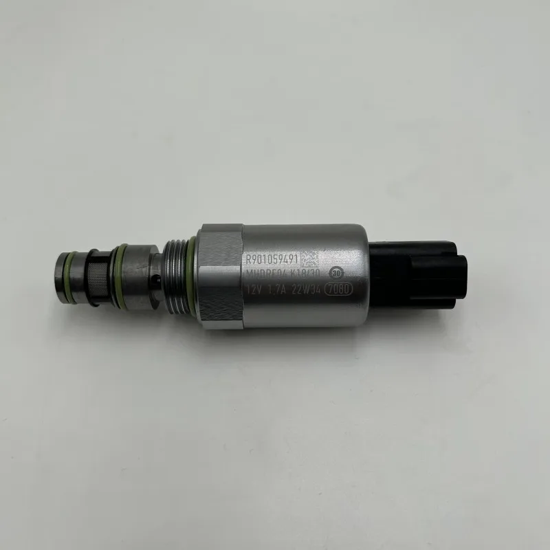 Excavator Parts Solenoid Valve Electric Proportional Pressure Reducing Valve R901059491 12V