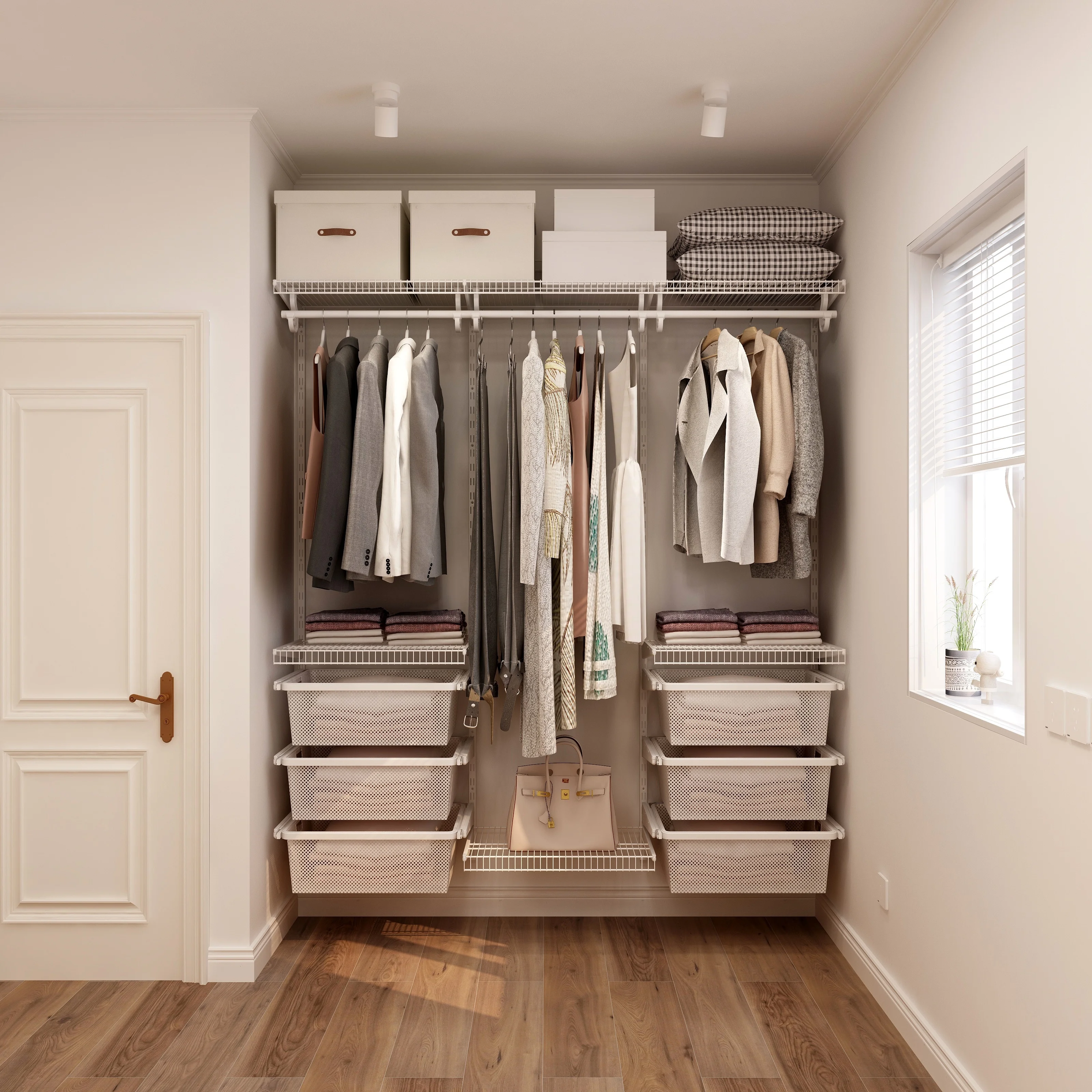 Kit de armário portátil diy, organizador de roupas, rack de armazenamento de parede para quarto, cozinha, banheiro, sala de estar