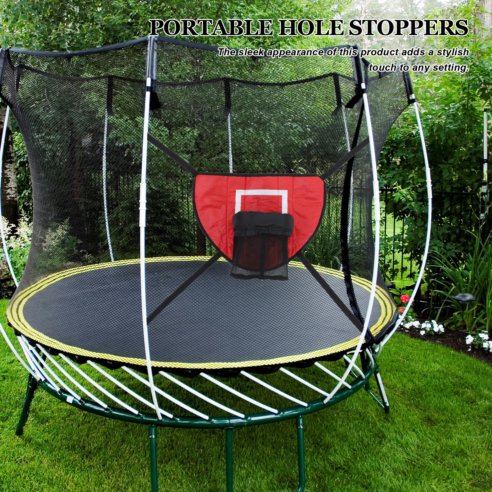 

Hoop For Outdoor Kids Accessories Replaceable Frame Rack Replacement Basketball Hoop Trampoline Basketball Frame Attachment