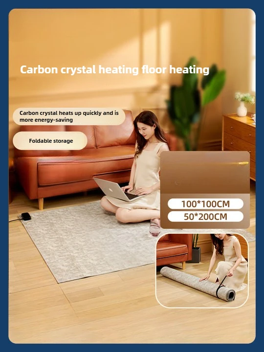 Electric carpet living room intelligent heating carbon crystal double single heating pad household