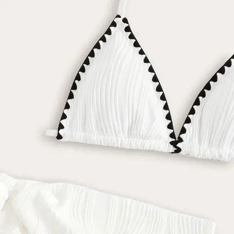 ชุดว่ายน้ําเด็ก 8-12 ปีชุดว่ายน้ําเด็กชุดว่ายน้ํา 3 แพ็คชุดบิกินี่พร้อมกระโปรงบิกินี่ Cover Ups ฤดูร้อน beachwear