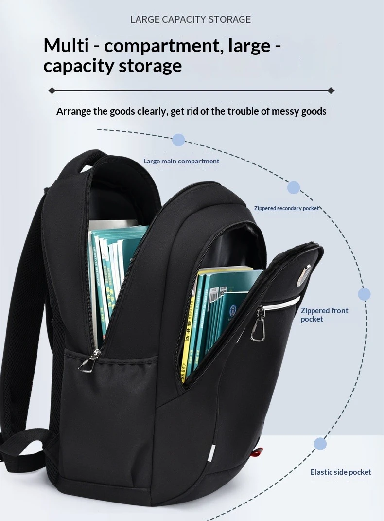 

Школьный рюкзак Oxford большой вместимости с несколькими отделениями, для активного отдыха, водонепроницаемый, для путешествий, портативный, деловой рюкзак