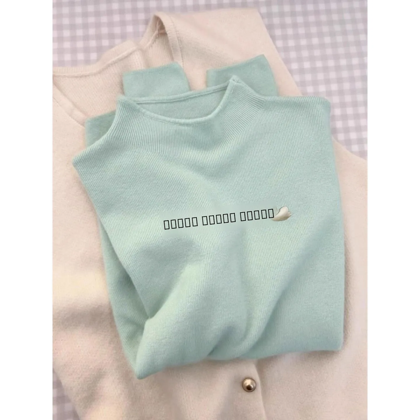 

Warmth And Sle Knitted Sweater High Ne Long Sve Slim Fit White Enhancing Autumn Winter Top Fre And Bean een