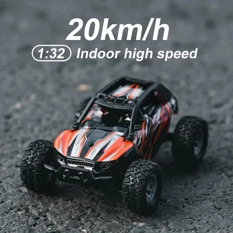 1:32 Mini RC รถรีโมทคอนโทรลรถยนต์ 20 กม./ชม.Off-Road ความเร็วสูงในร่ม Drift การเร่งเด็กไฟฟ้าของเล่น crawler