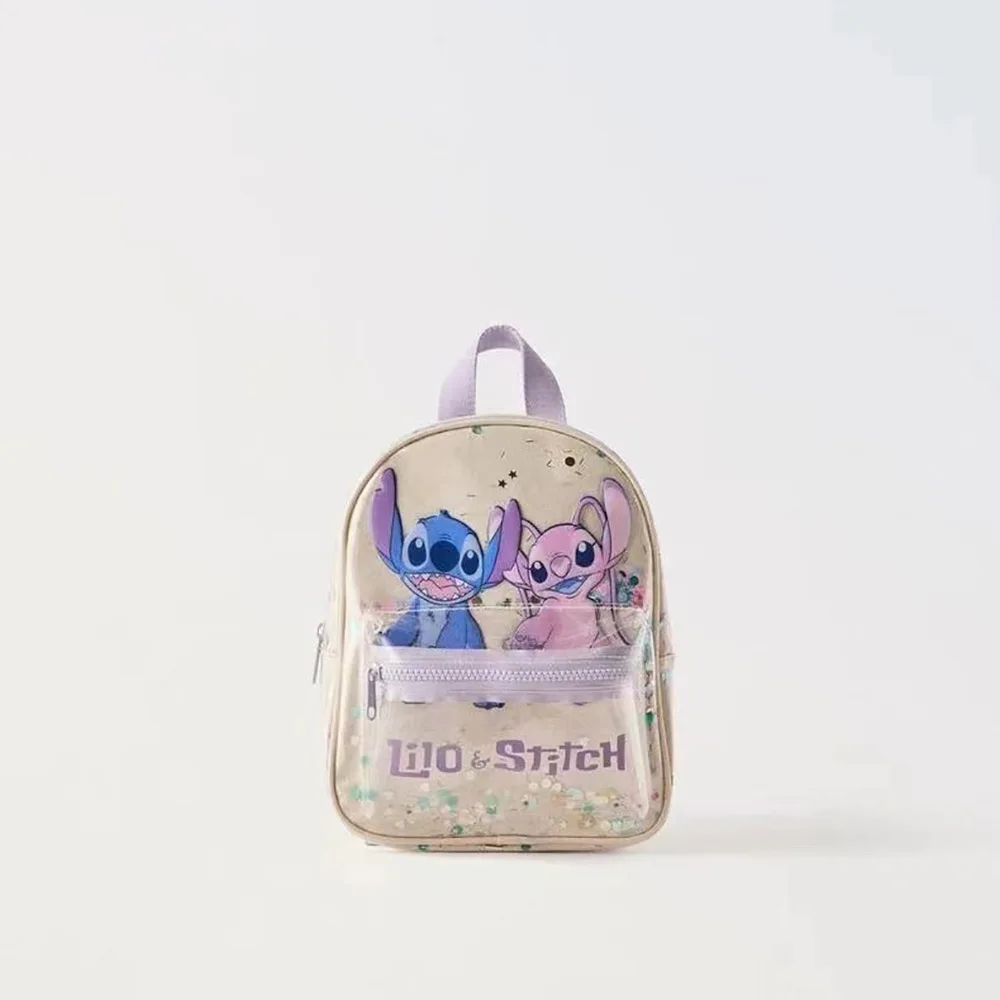 Stitch Cute Cartoon Children\'s School Bag Kawaii Anime Schoolbag Fashion Satchel Handbag Backpacks Birthday Gifts for Boys Girls