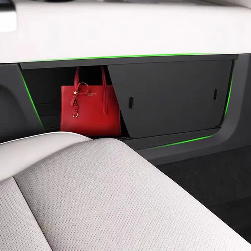 Li Lixiang L8 L9 2022 2023 Car Front Passenger Storage Box Partition Glove Box StoragePartition Storage Box Accessories