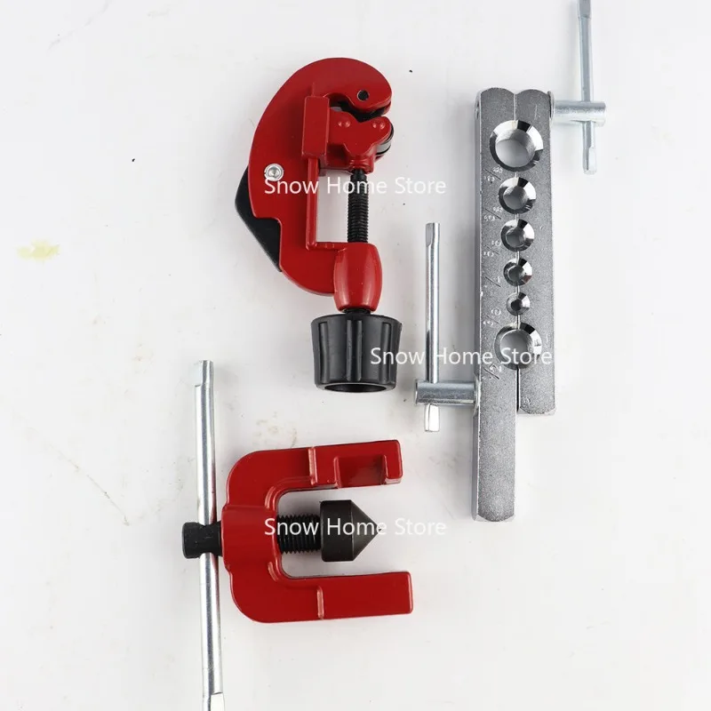CT-8010 Tube Flaring Tool 3pcs Set Pipe Reamer Copper Tube Expander Tools