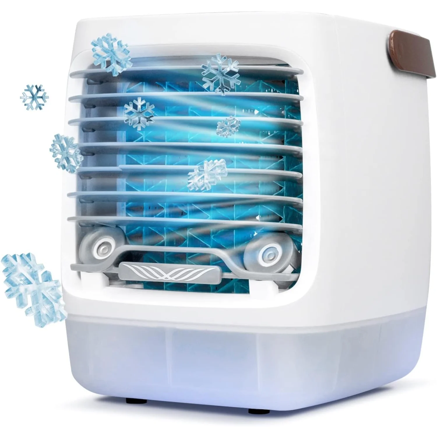 

2.0 Evaporative Air Cooler for Room - Speed Portable Swamp Coolers with Humidifier | Indoor Personal Cooling Unit In Bedroom,