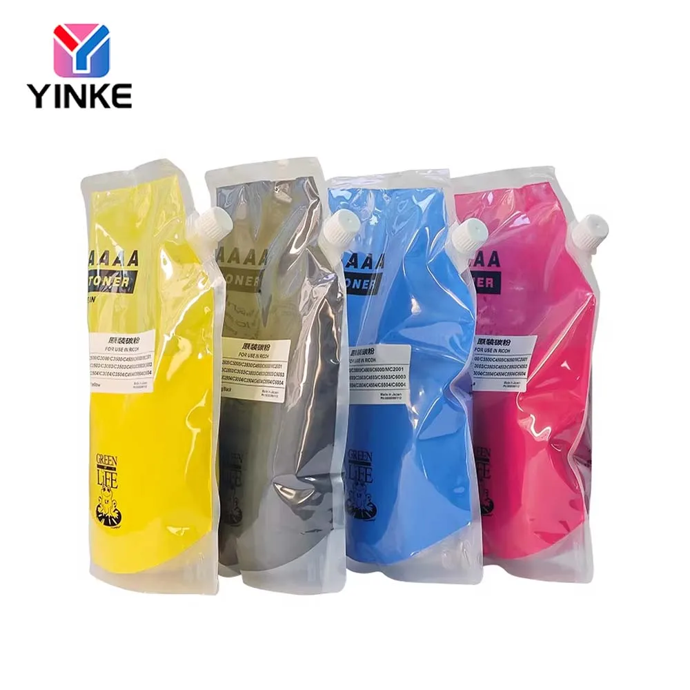 1KG MPC3004 Toner Powder For Ricoh Aficio MPC3004 3504 MPC4504 MPC5504 MPC6004 High Quality Compatible Color Copier Toner Refill