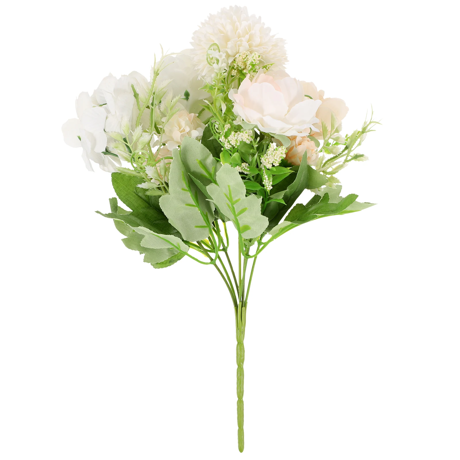 

Artificial Flower Bouquet Realistic Mixed Fake Bouquet Wedding Bridal Shower Table Centerpiece Outdoor Decoration Faux Flowers