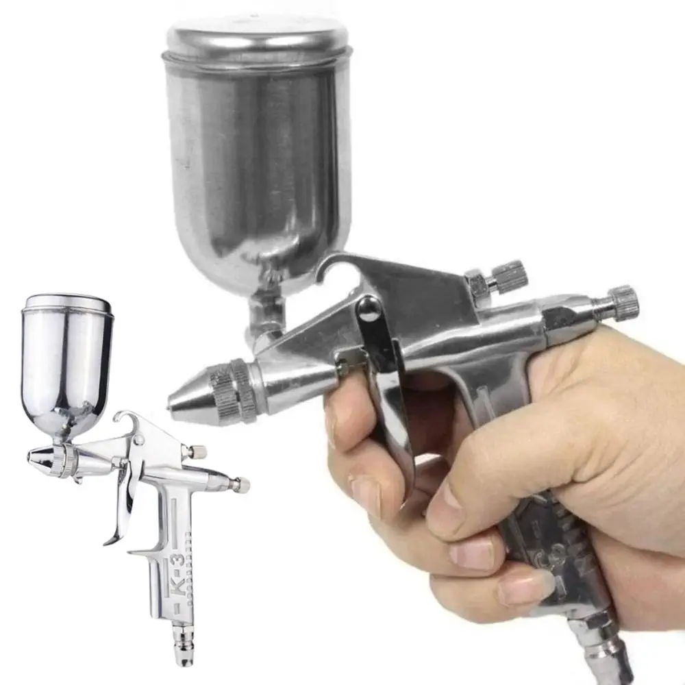 Mini Pneumatic Sprayer 125ml 0.5mm Nozzle Car Painting Repair Airbrush Ergonomic Fine Mist Professional Sprayer
