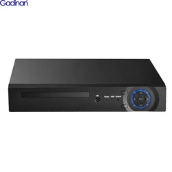 Gadinan 32CH 4K NVR H.265 NVR DVR Face Detection Video Recorder IP Camera Surveillance Security CCTV Support 2 HDD 8TB Port