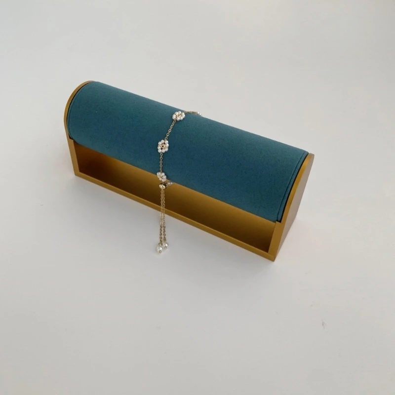 Practical Sturdy Metal Watch and Bracelet Display Stand Home Accessory with Adjustable Viewing Angles Organization