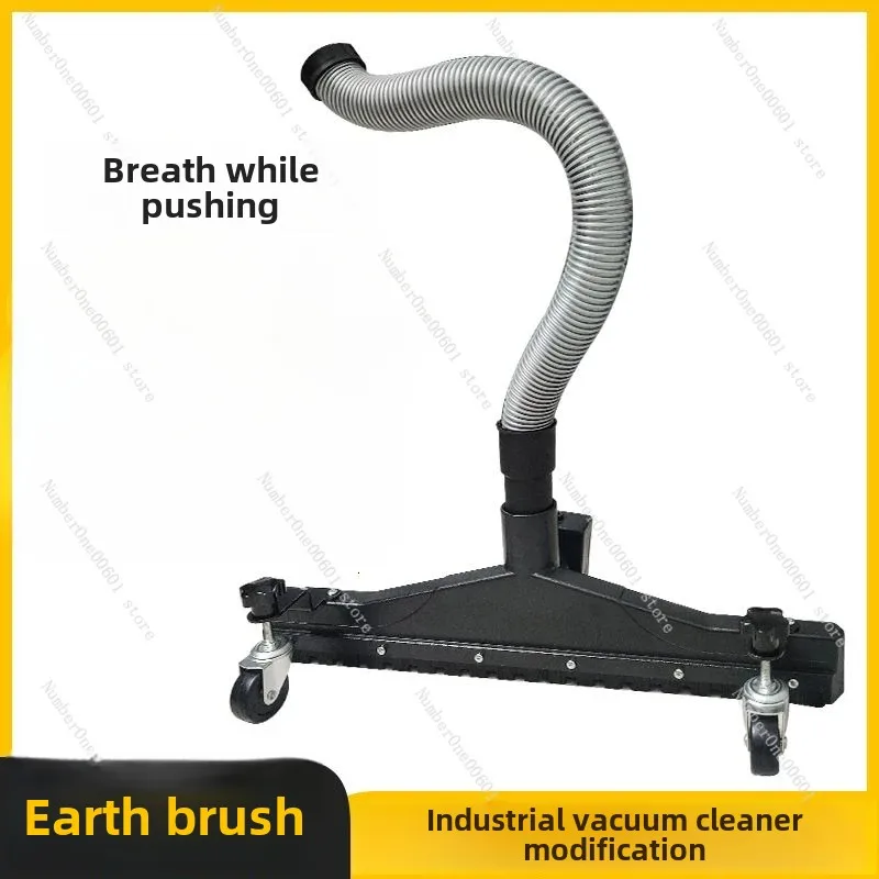 Special Earth Brush for Industrial Bucket Vacuum Cleaner Large Brush Head Nozzle Accessory for Pushing Use