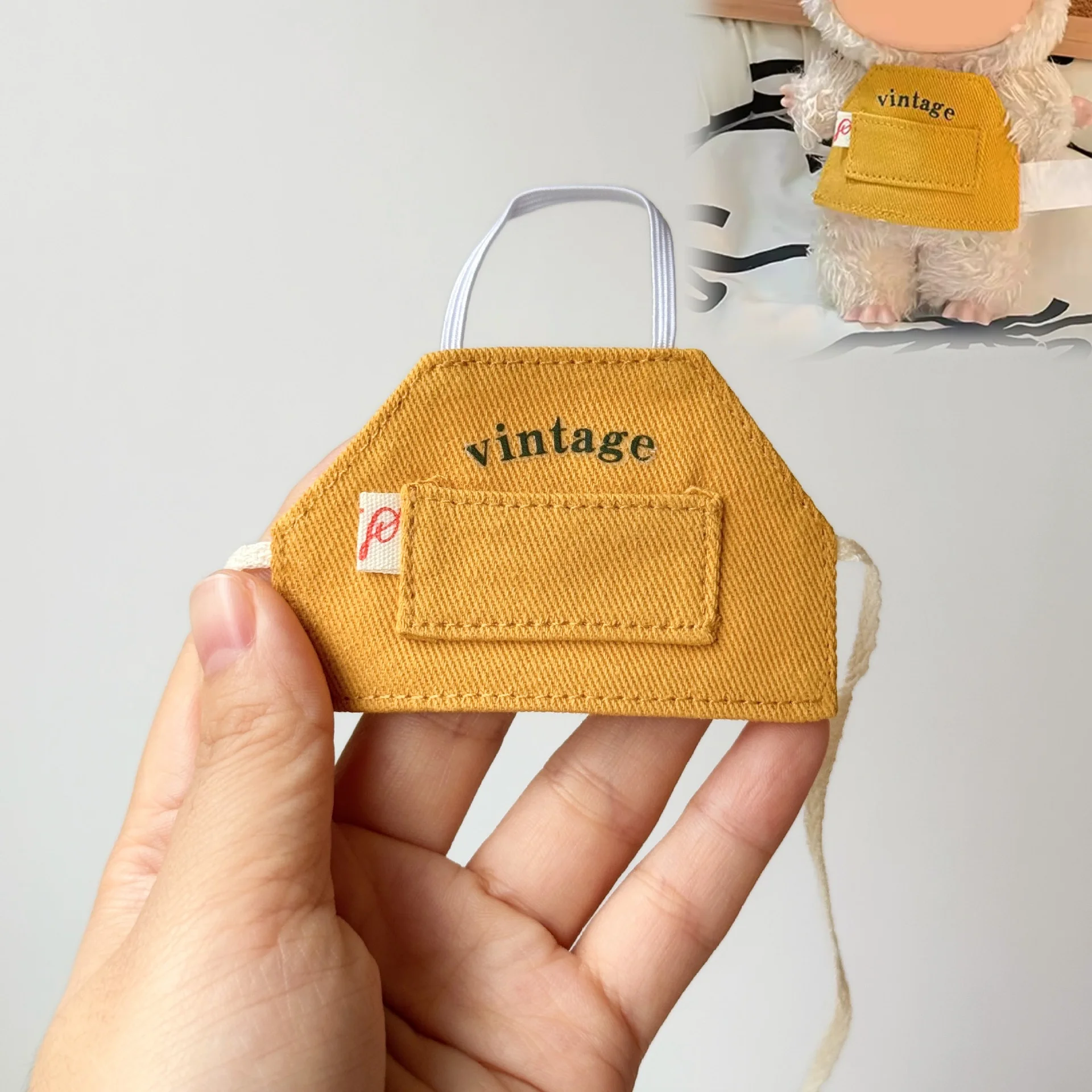 

2025 Retro Apron Clothes for 17cm Monster V2/V3 Atmospheric Dressing Mini Doll Clothes Fashion Style Trendy Outfit