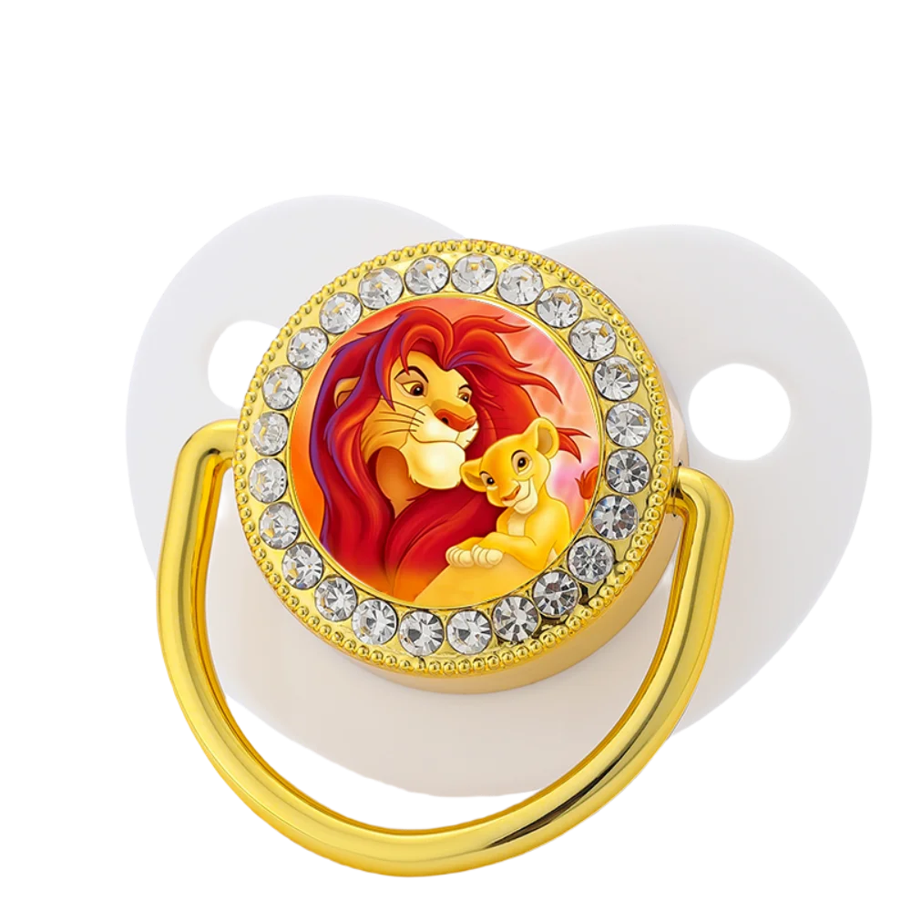 

Luxury Cartoon Baby Pacifier Soother Soft Silicone for Newborn 0-12 Months