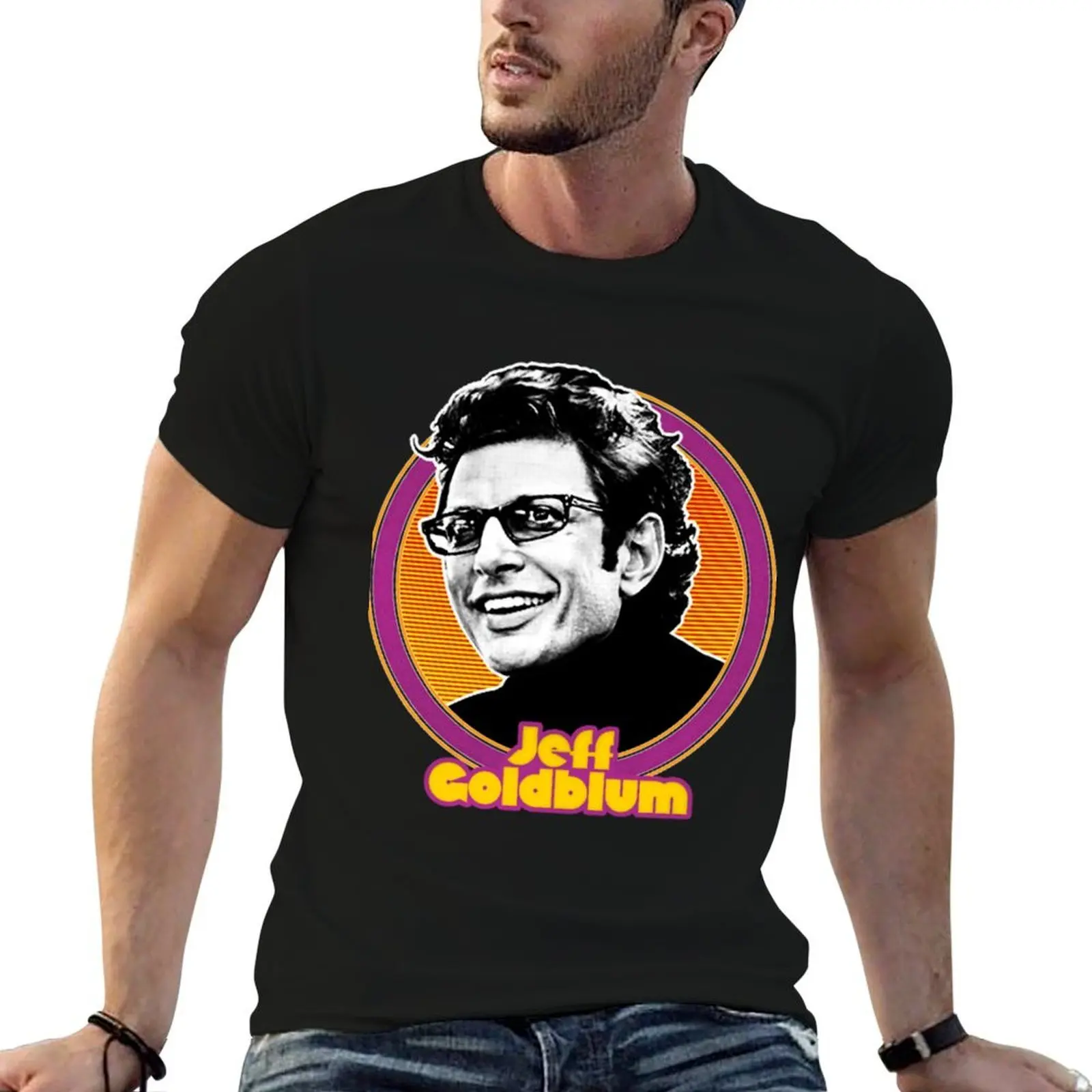 Jeff Goldblum T-Shirt street wear summer top funny t shirts men