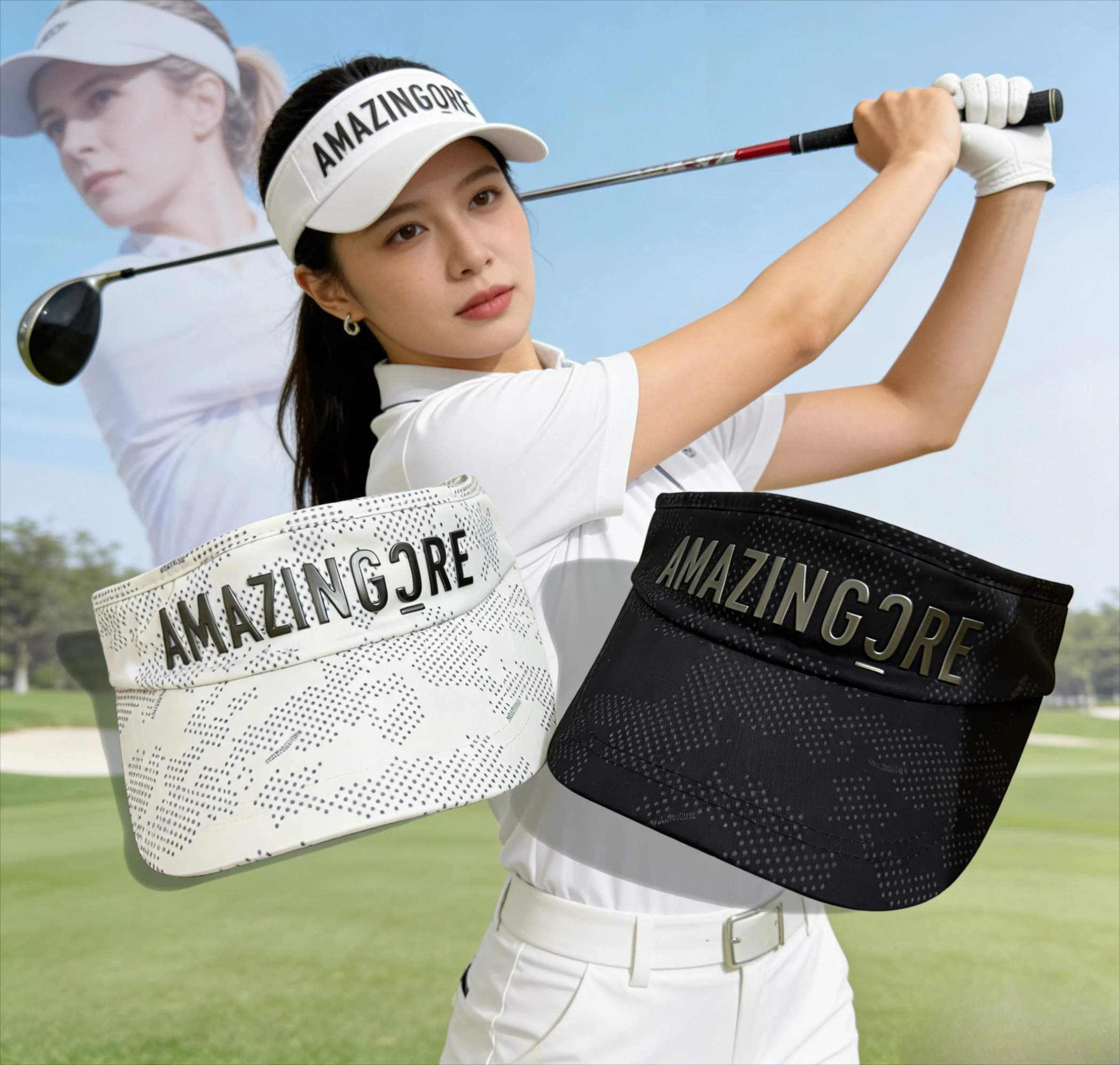 26-new-korean-golf-hat-open-top-sun-hat-with-no-visor-summer-outdoor-sports-breathable-sun-hat