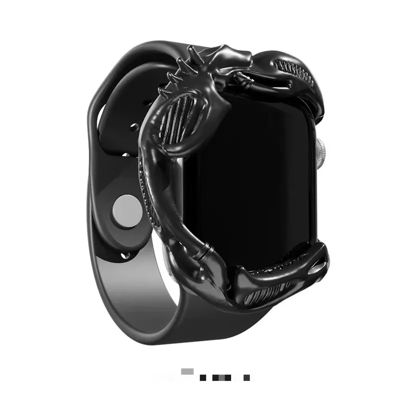 Suitable for Apple Watch iWatch protective case, irregular case and strap