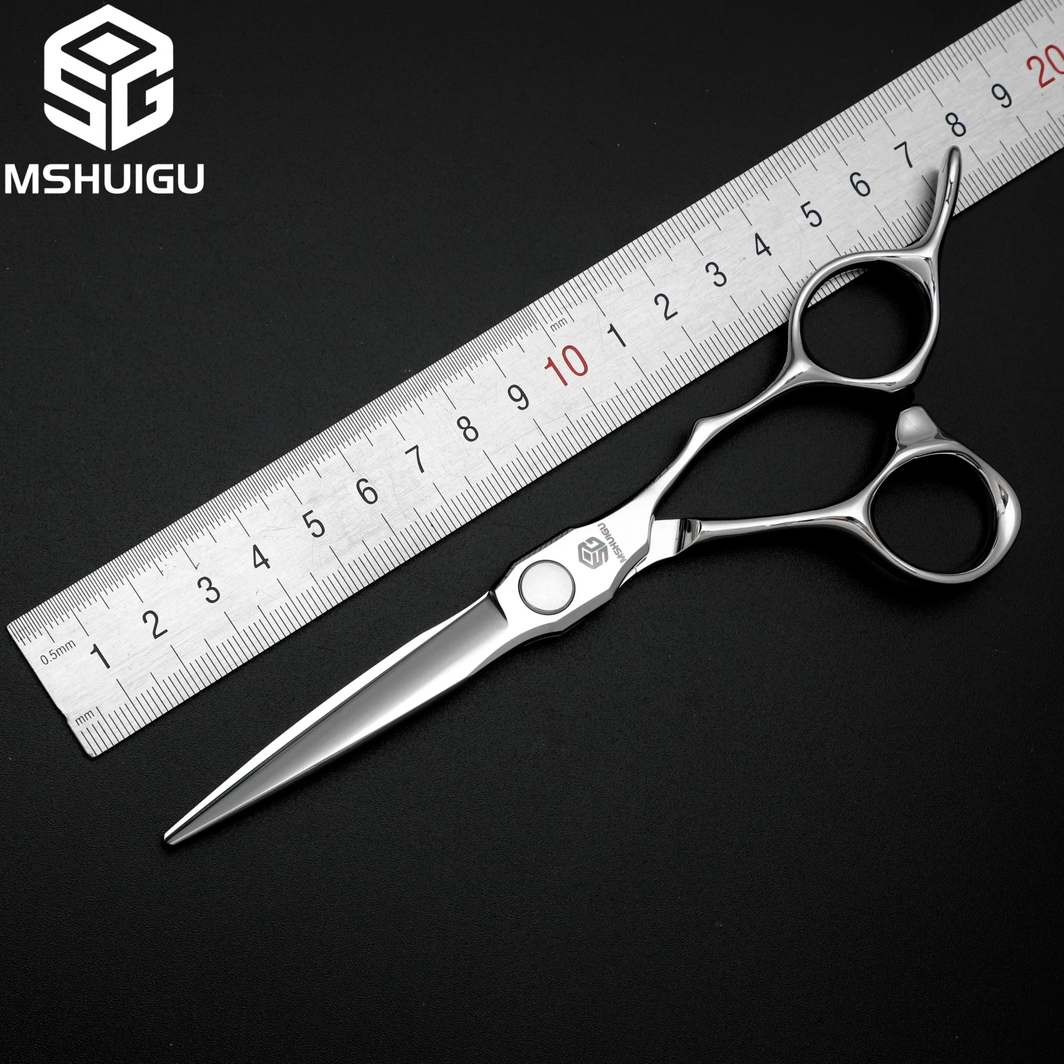 MSHUIGU Professional Barber Scissors Multifunctional Thinning Shears High-End Salon Hairdressing Tools VG10 4-5-5.5-6.8 Inch