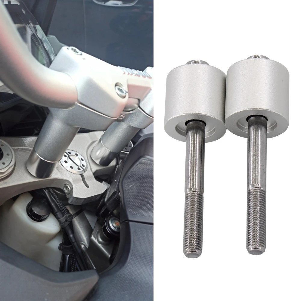 

Motorcycle Handlebars With Riser Clamp Raised By 30MM Brackets For DUCATI MULTISTRADA 950 17-20 1200/S 15-17 1260 1260S 18-20