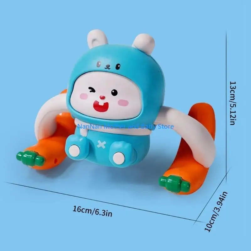 قاد الأطفال الروضة أطفال أرنب إلكتروني مع ضوء الموسيقى