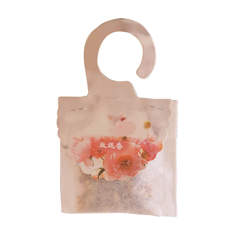 1pc aromaterapia saquinhos saco fragrância natural duradoura guarda-roupa carrinho banheiro pendurado saquinhos para armário