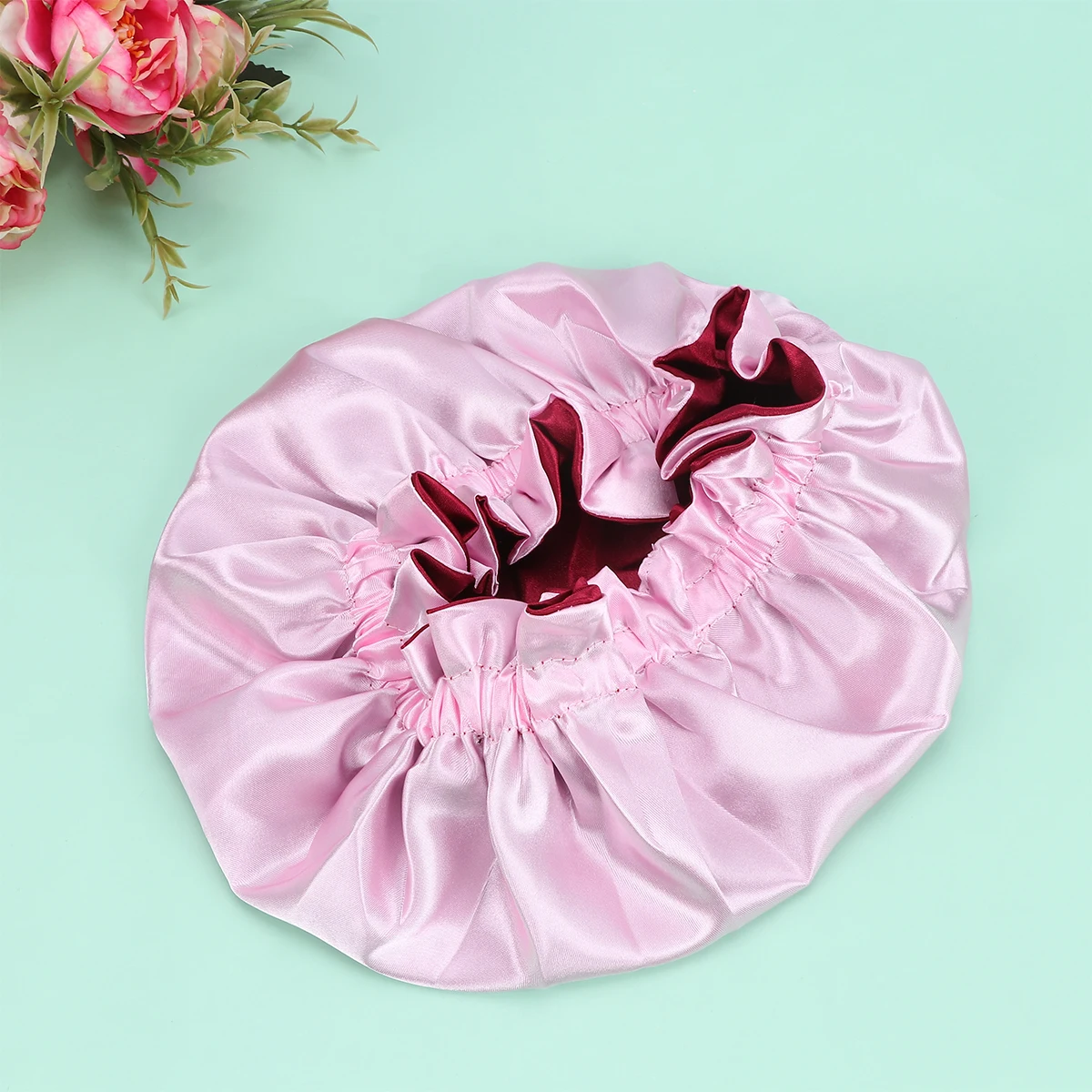 

Children's Round Hat Trip Sleeping Cap Elastic for Kids Hair Travel Sleepig Polyester Comfortable