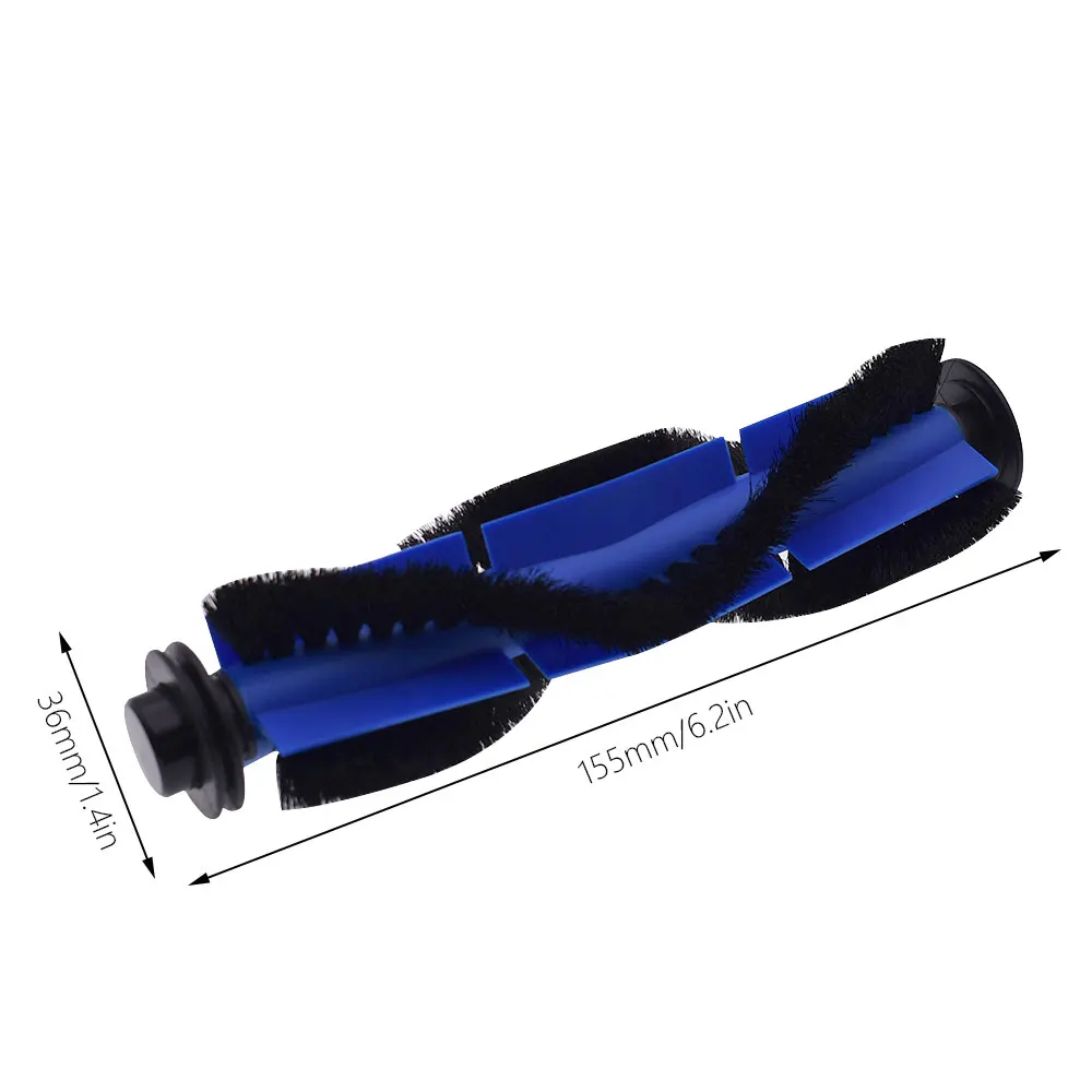 Substituição do filtro da escova lateral hepa para eufy 11s max 15c max 30c max aspirador de pó robótico escova principal rolo da escova capa peças