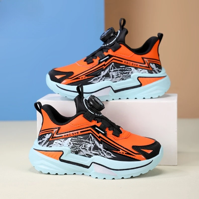 

Детские повседневные кроссовки на платформе, новый дизайн, детские кроссовки для мальчиков, оригинальная обувь, осенняя школьная теннисная спортивная обувь для мальчиков, размер 31-37